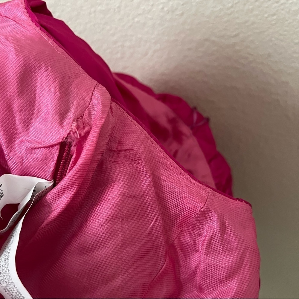 Zara Fuchsia Off-Shoulder Ruffle Blouse - Picture 15 of 15